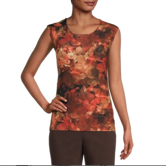 Allison Daley Sleeveless Top - Harvest Mood - PL - NWT - Picture 6 of 9